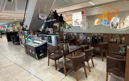 ODSTÚPENIE ZABEHNUTEJ KAVIARNE – Caffé Trieste, OC Fórum Poprad