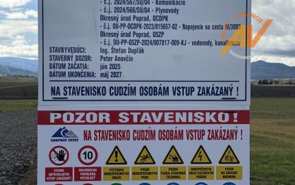 PREDAJ slnečný stavebný pozemok 926 m2 s krásnym výhľadom na Tatry