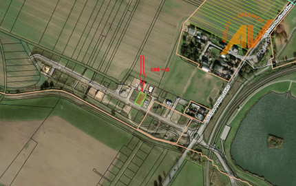 Pozemok IBV Strážky - Hraničná 588 m²