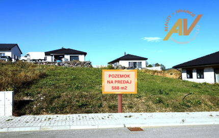Pozemok IBV Strážky - Hraničná 588 m²