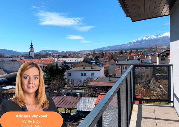 PREDAJ NOVOSTAVBA 4-izbový byt, garáž, pivnica, parkovacie miesto
