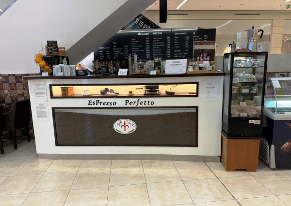 ODSTÚPENIE ZABEHNUTEJ KAVIARNE – Caffé Trieste, OC Fórum Poprad