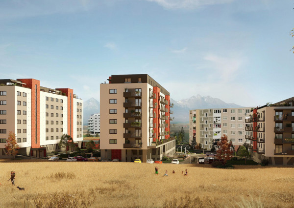 AV REALITY -  nový projekt bývania JUŽANKA V POPRADE