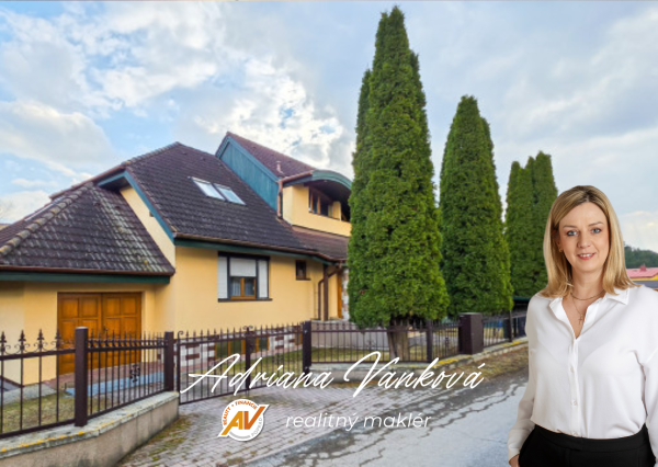 PREDAJ - priestranný rodinný dom Hôrka - Ondrej