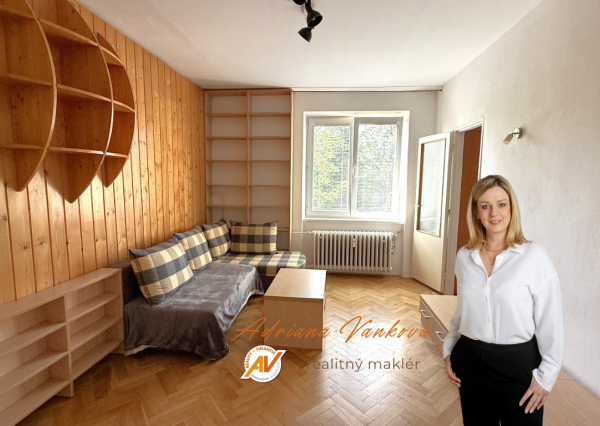 AV Reality | PRENÁJOM zariadený 1-izbový byt Poprad, Okružná ul.