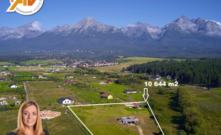 ZNÍŽENÁ CENA | exkluzívny stavebný pozemok VYSOKÉ TATRY - fotografia 1