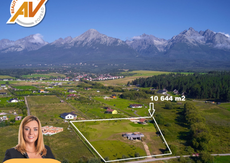 ZNÍŽENÁ CENA | exkluzívny stavebný pozemok VYSOKÉ TATRY