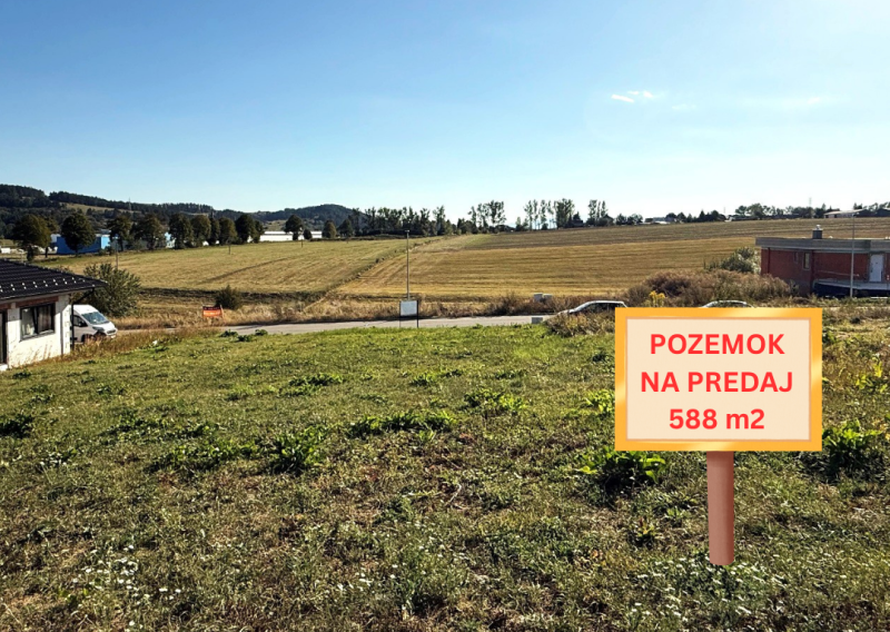 REZERVOVANÝ - Pozemok IBV Strážky
