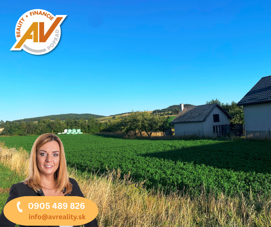 NA PREDAJ stavebný pozemok Hôrka