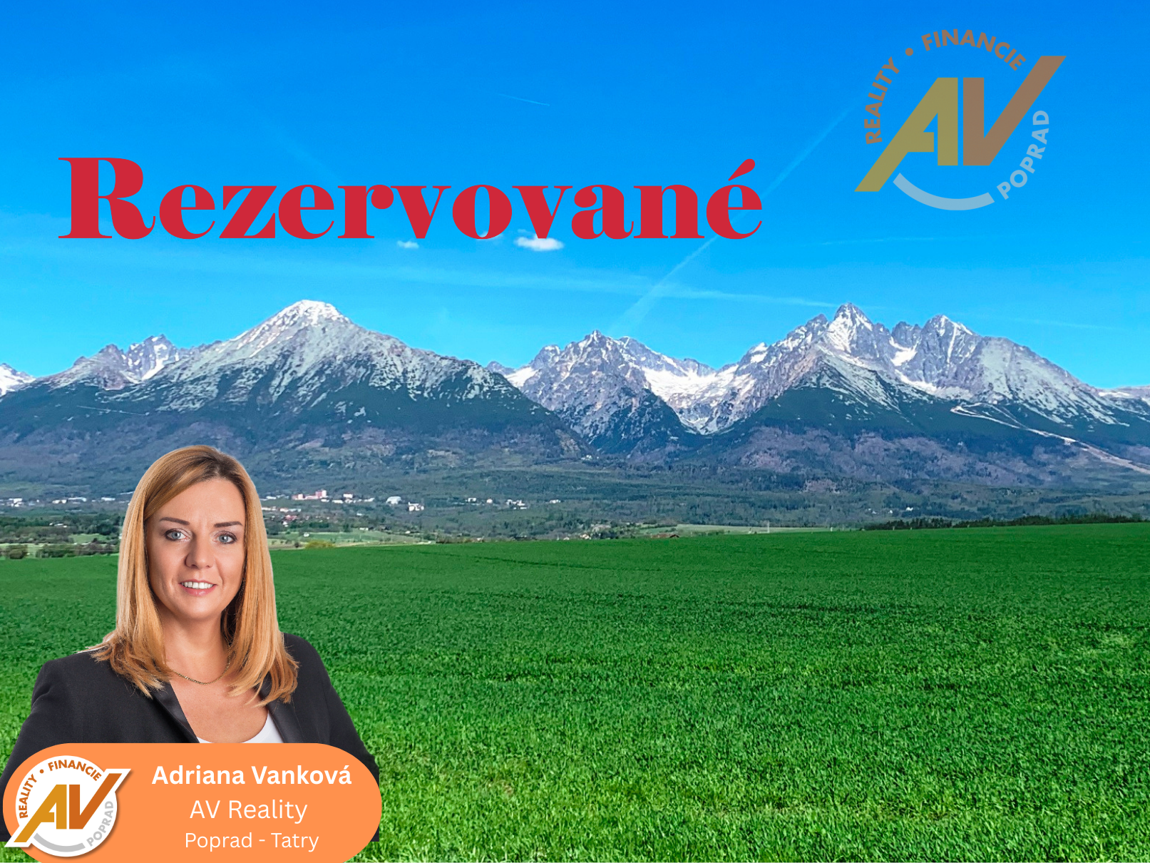 Stavebný pozemok 590 m2 s krásnym výhľadom na Tatry