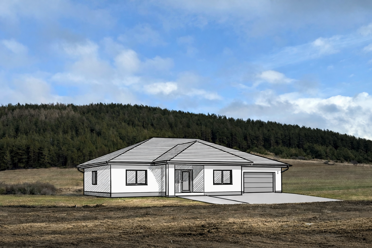 Na predaj – moderný bungalov blízko Popradu