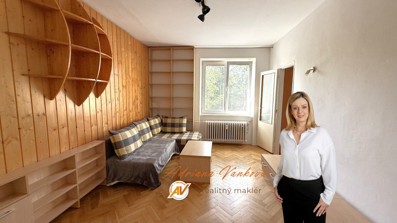 AV Reality | PRENÁJOM zariadený 1-izbový byt Poprad, Okružná ul.